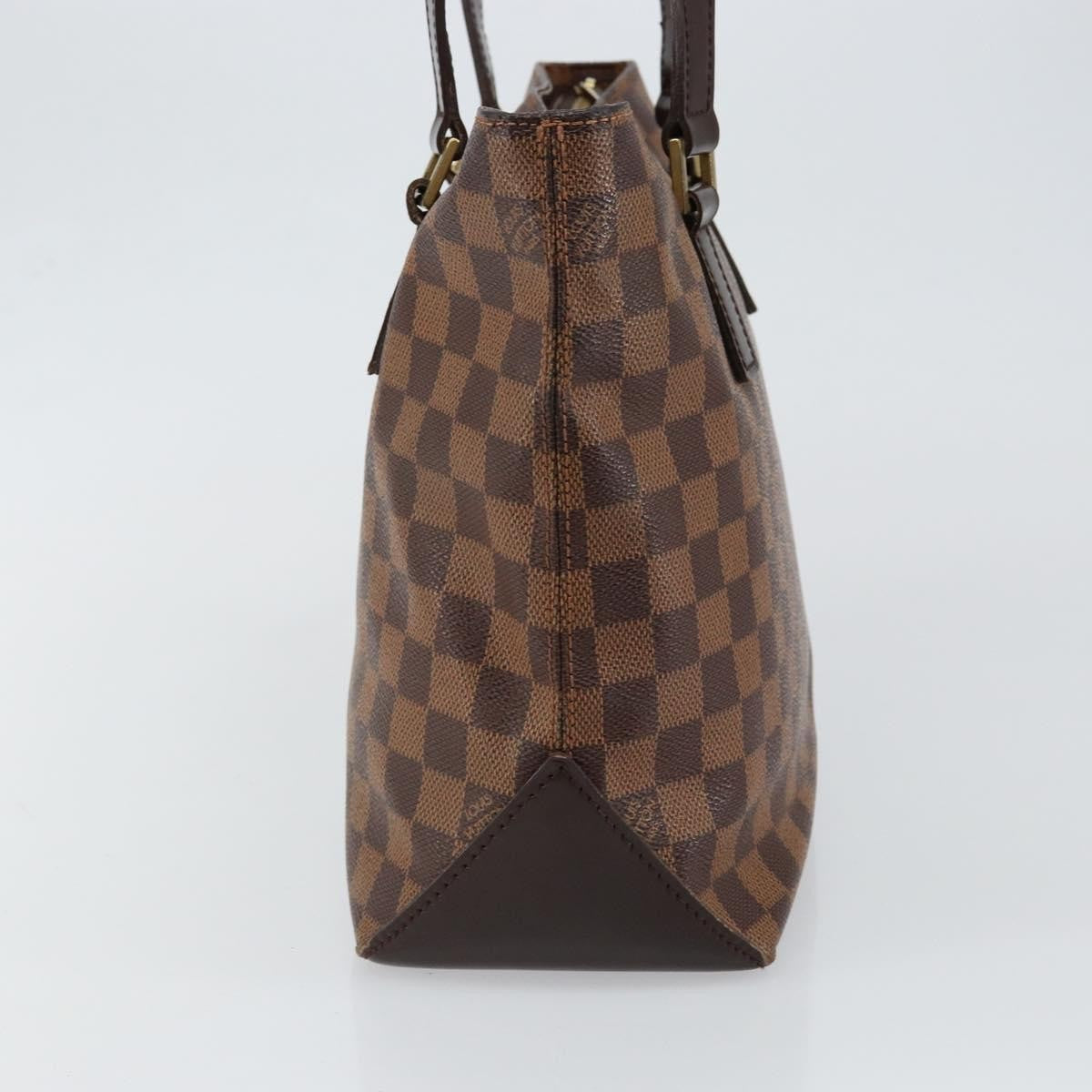 Louis Vuitton Cabas Piano Damier Brown Canvas Tote Bag Bag (Pre-Owned)