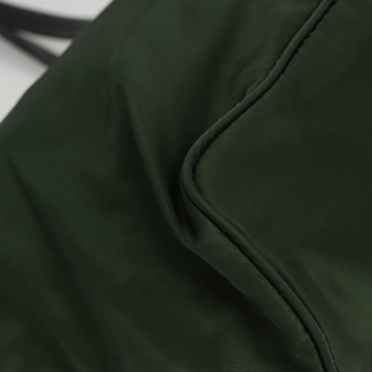 Prada Tessuto Green Synthetic Tote Bag (Pre-Owned)