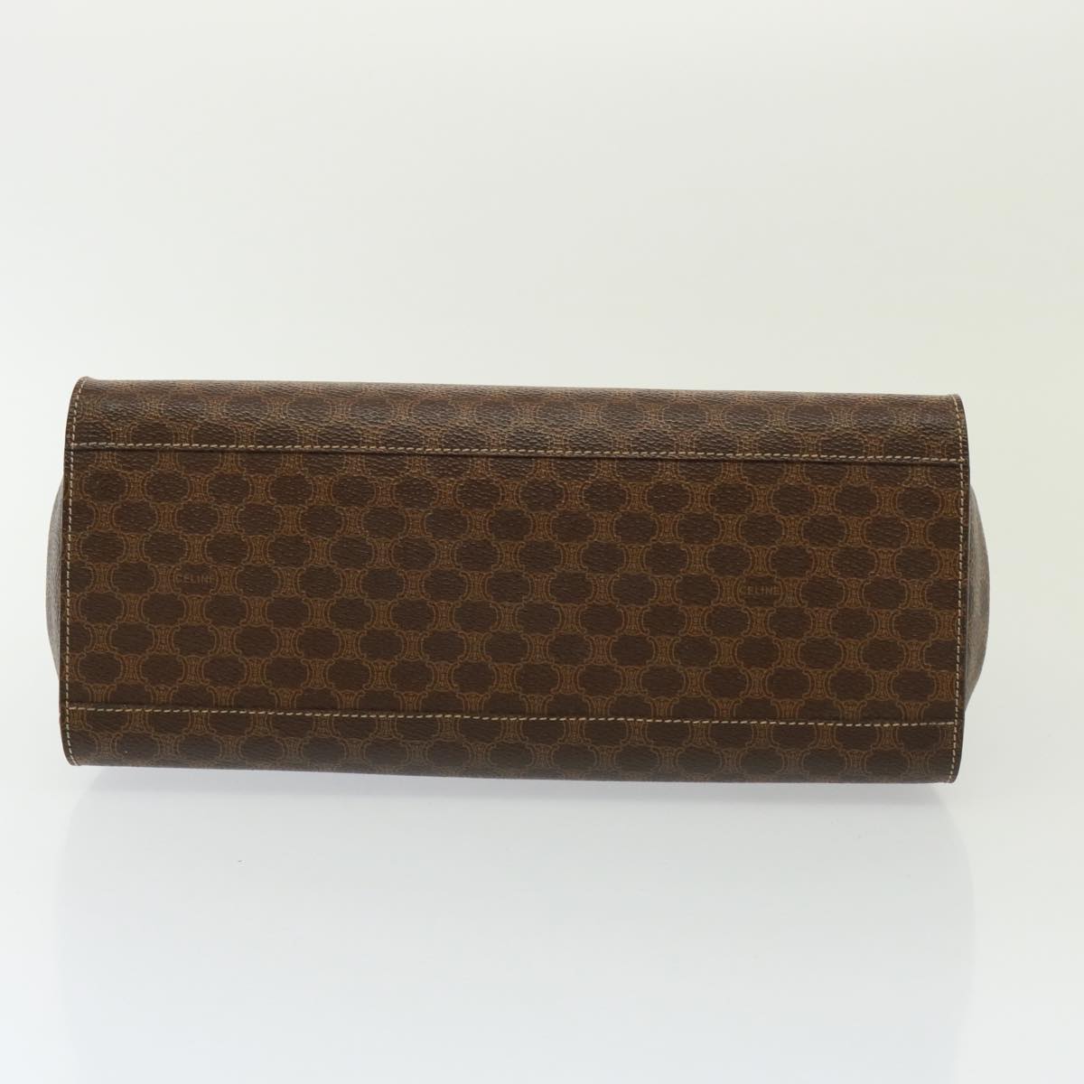 Céline Macadam Brown Canvas Handbag (Pre-Owned)