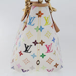 Louis Vuitton Annie White Canvas Tote Bag (Pre-Owned)