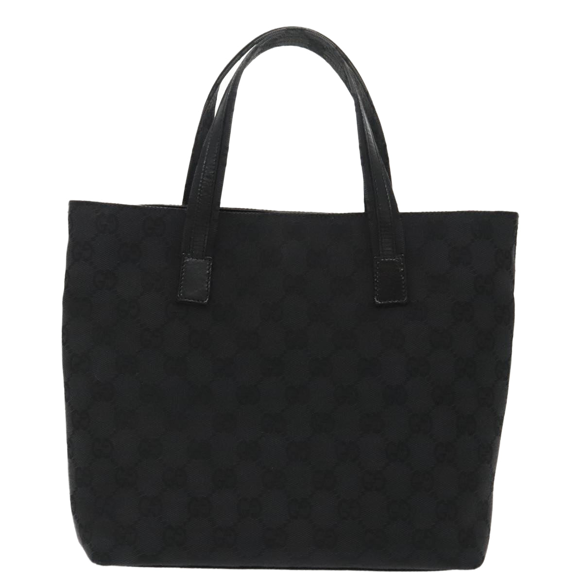 Gucci Black Canvas Handbag (Pre-Owned)