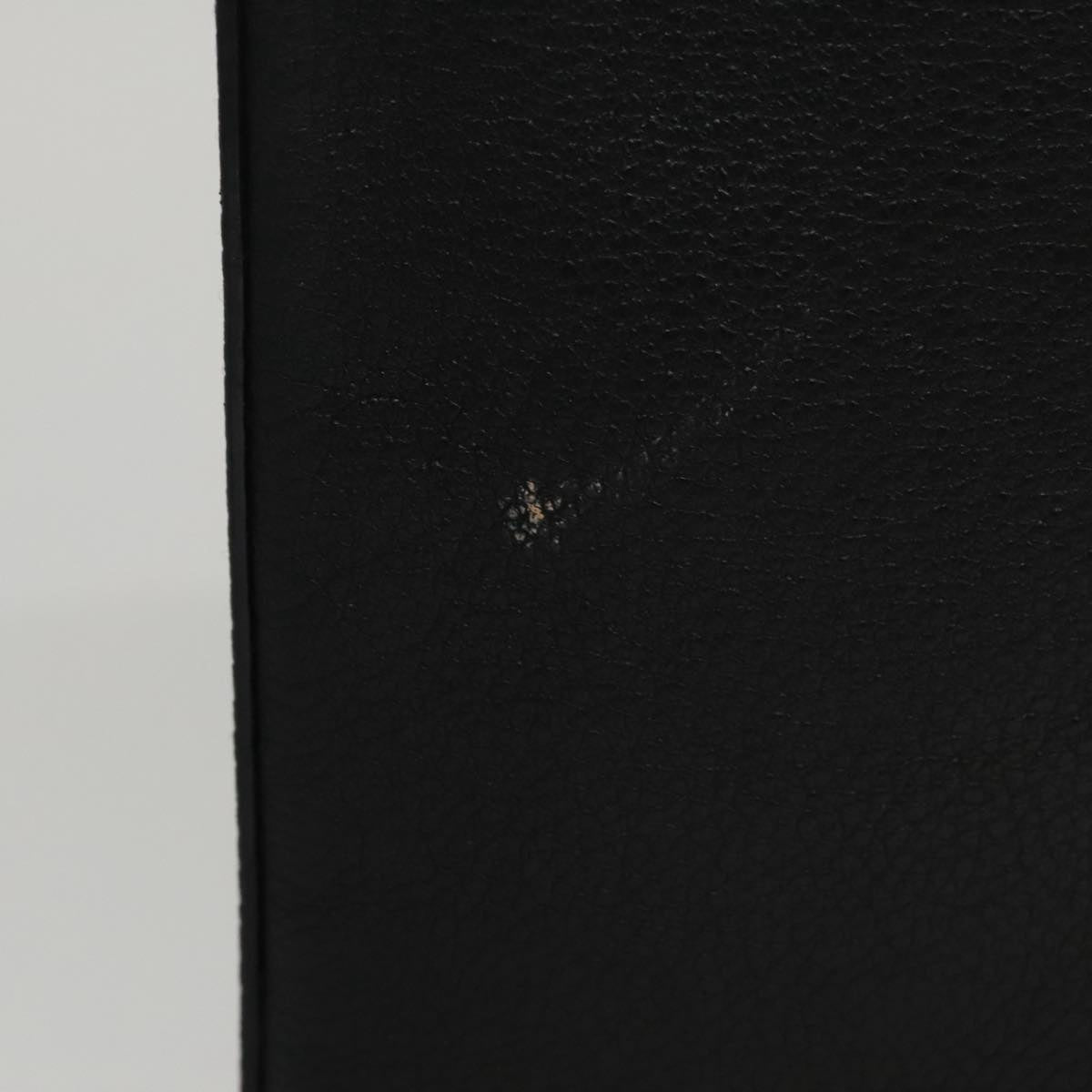 Gucci Imprime Black Leather Clutch Bag (Pre-Owned)