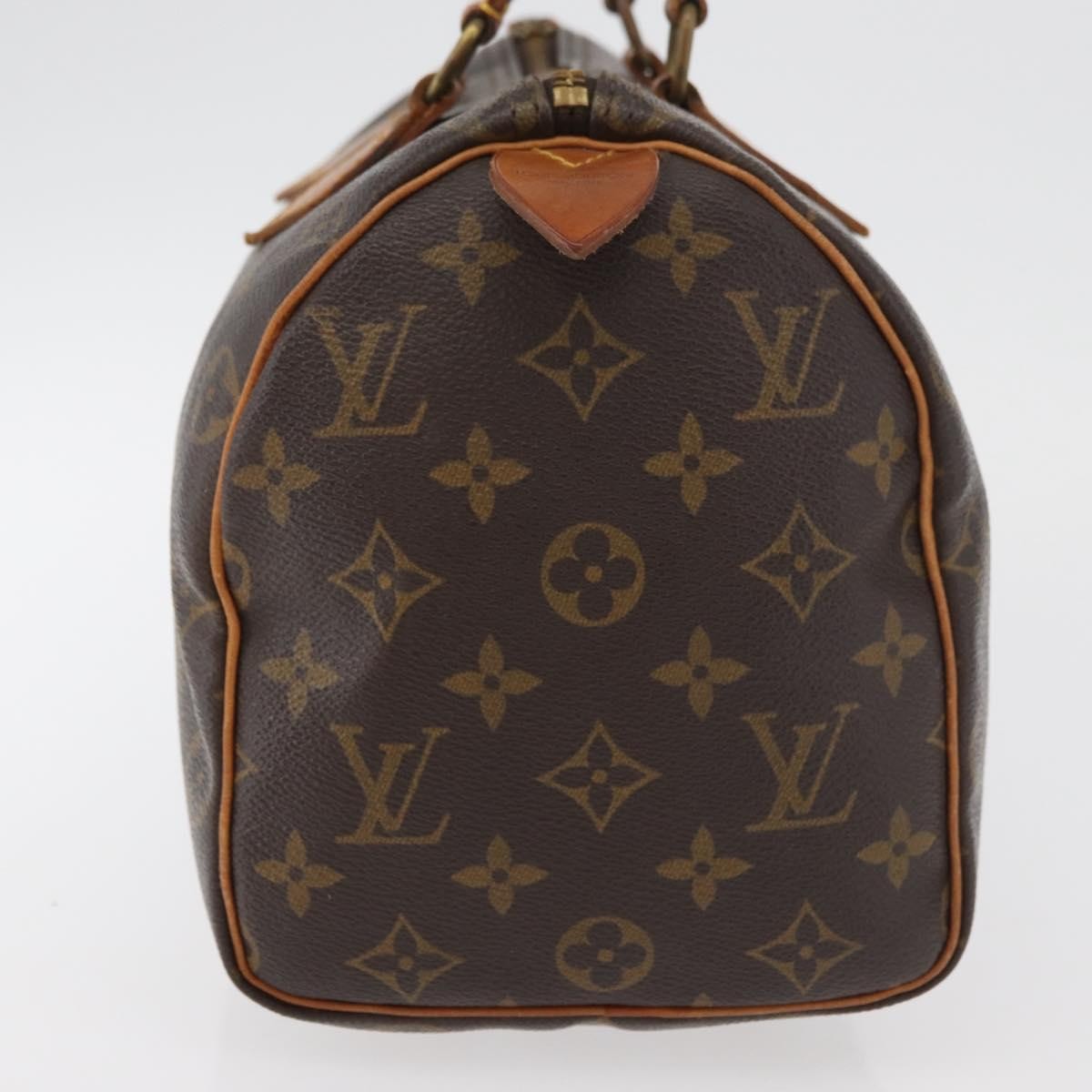 Louis Vuitton Speedy Monogram Canvas Brown Canvas Handbag (Pre-Owned)