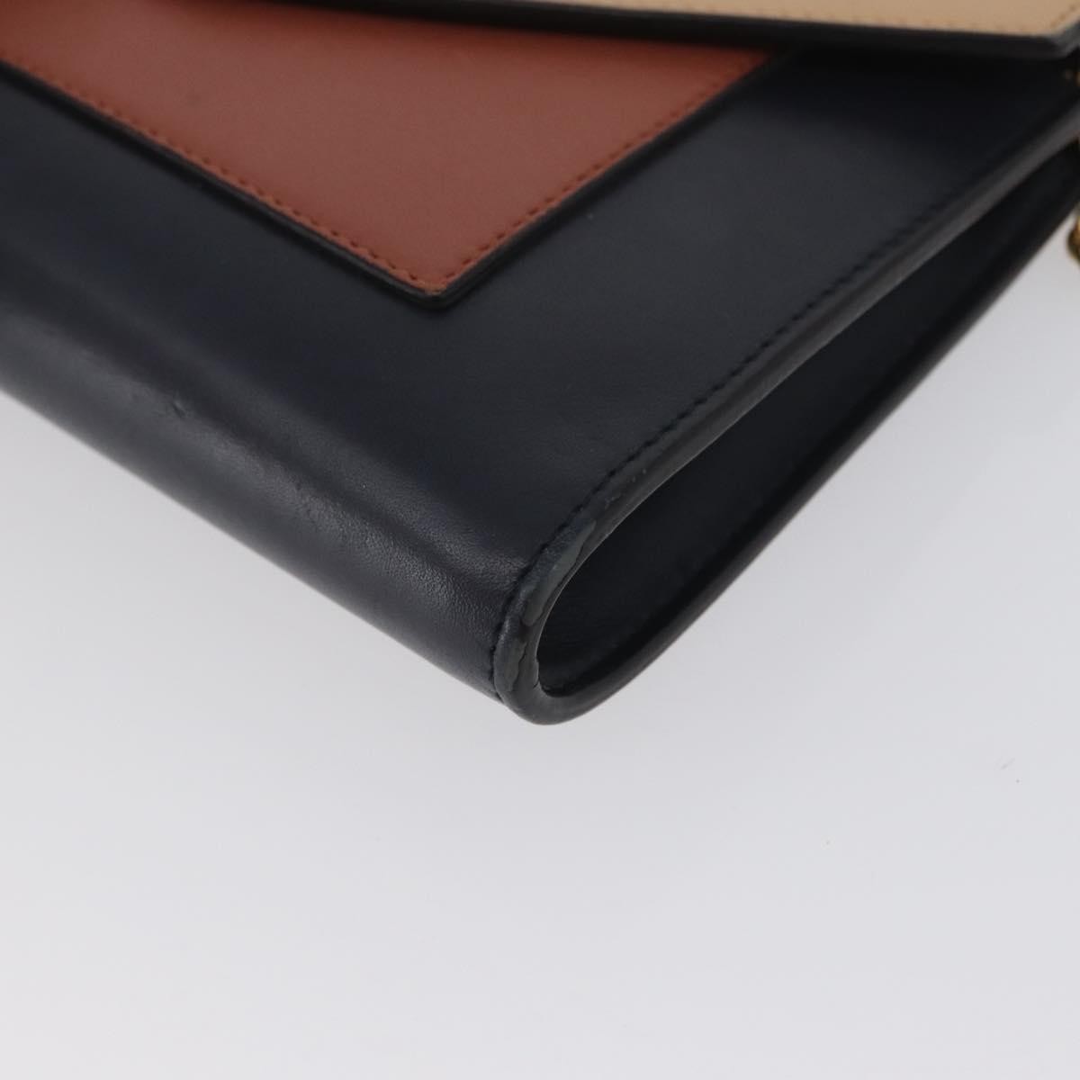 Celine Pocket Envelope Leather Multicolour Leather Shoulder Bag Bag (Pre-Owned)