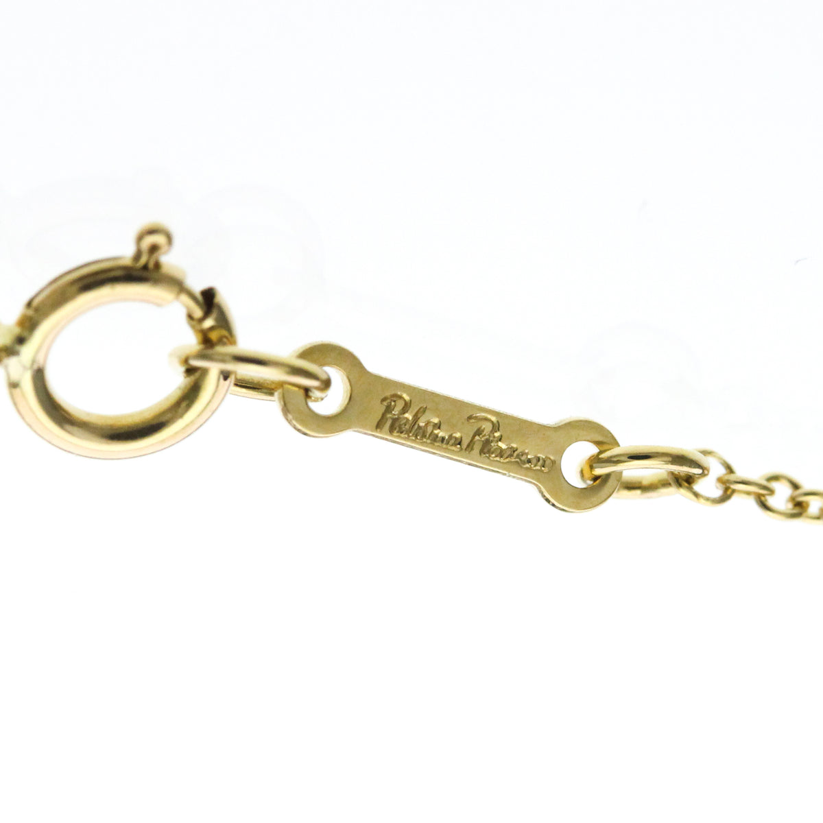 Tiffany & Co. Paloma Picasso Loving Heart 18K Yellow Gold Gold Yellow_Gold Necklace Jewelry (Pre-Owned)