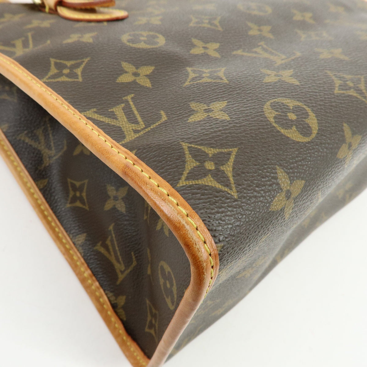 Louis Vuitton Popincourt Monogram Canvas Brown Canvas Shoulder Bag Bag (Pre-Owned)