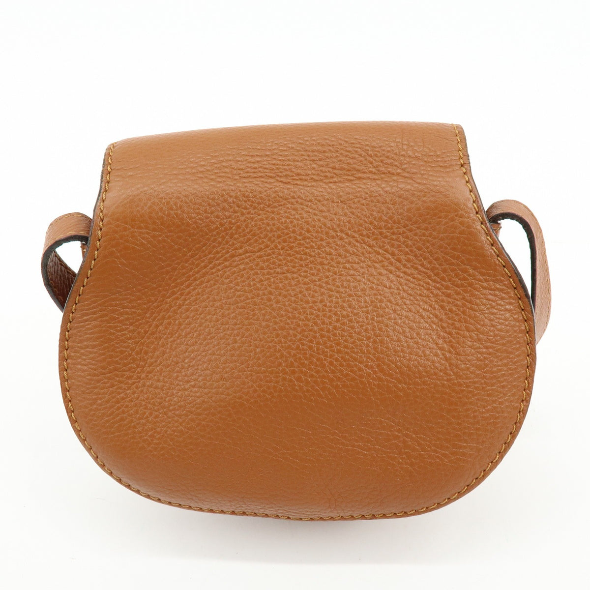 Chloe Marcie Leather Brown Leather Crossbody Bag Bag (Pre-Owned)