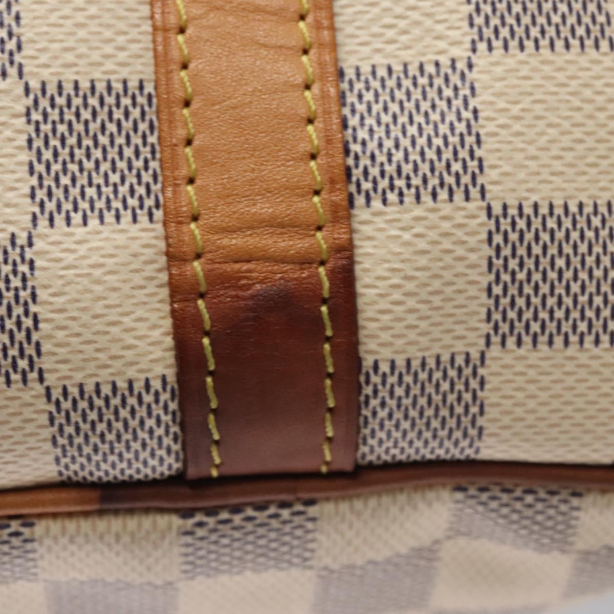 Louis Vuitton Speedy Bandoulière 30 Beige Canvas Handbag (Pre-Owned)