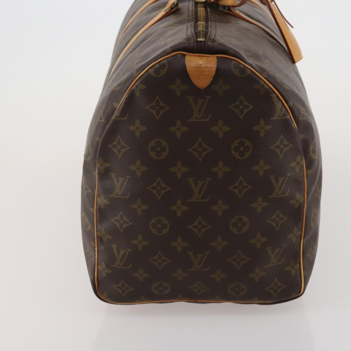 Louis Vuitton Keepall Monogram Canvas Brown Canvas Travel Bag Bag (Pre-Owned)