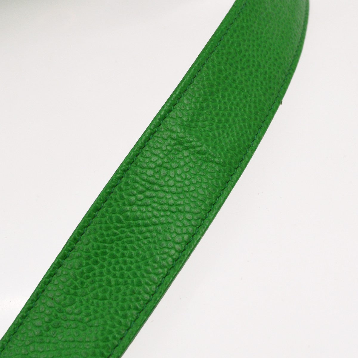 Chanel Vintage Cc Bucket Caviar Green Calfskin Shoulder Bag Bag (Pre-Owned)