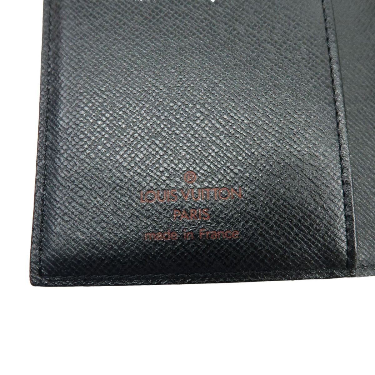 Louis Vuitton Ring Agenda Cover Epi Leather Black Leather Briefcase Bag (Pre-Owned)