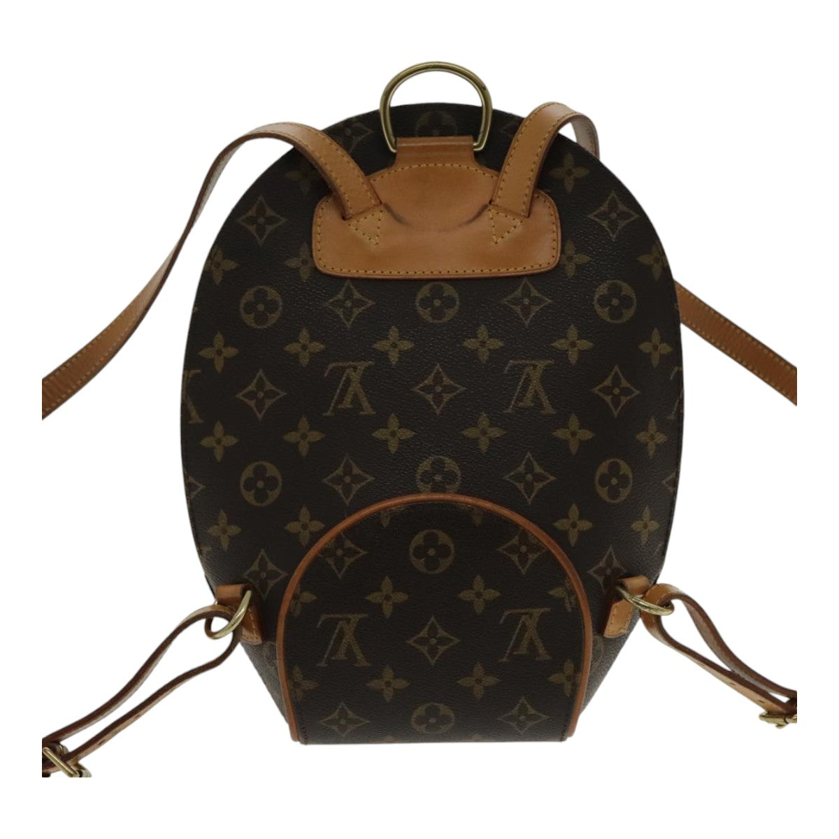 Louis Vuitton Ellipse Brown Canvas Backpack Bag (Pre-Owned)