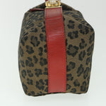Fendi -- Brown Canvas Handbag (Pre-Owned)