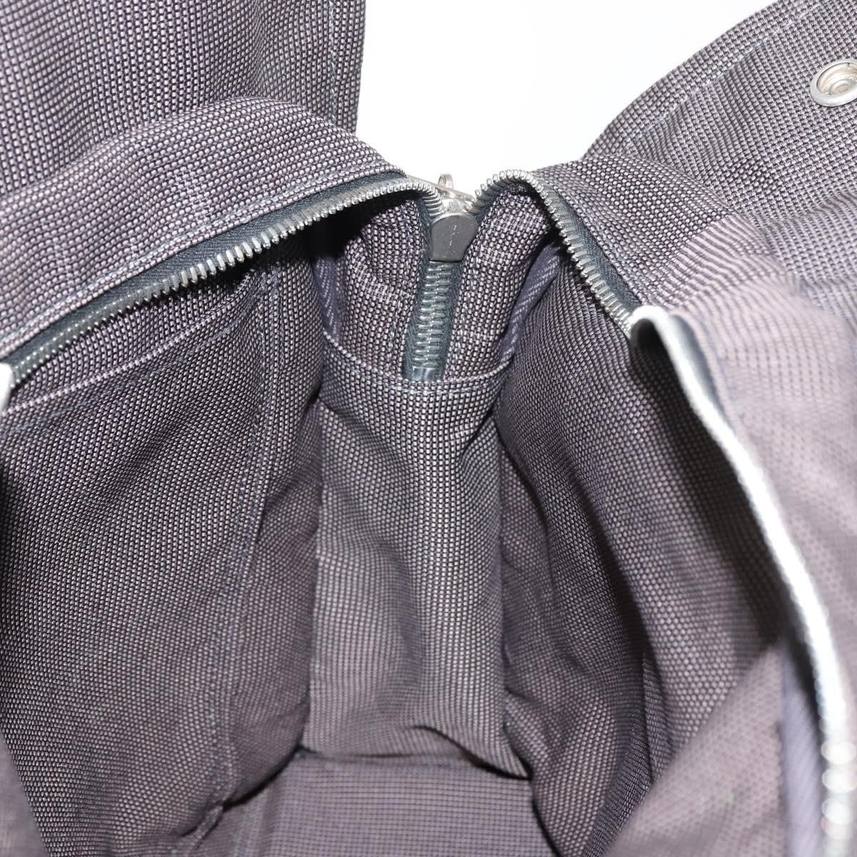 Hermes Fourre-Tout Herline Fourre-Tout Herline Gray Canvas Tote Bag Bag (Pre-Owned)
