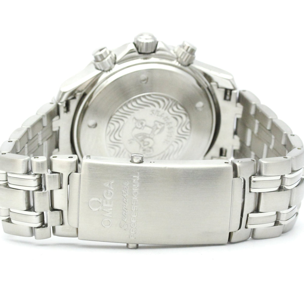 Omega Seamaster Diver 300M Chronometer Chronograph Automatic Stainless Steel Watch (Pre-Owned)