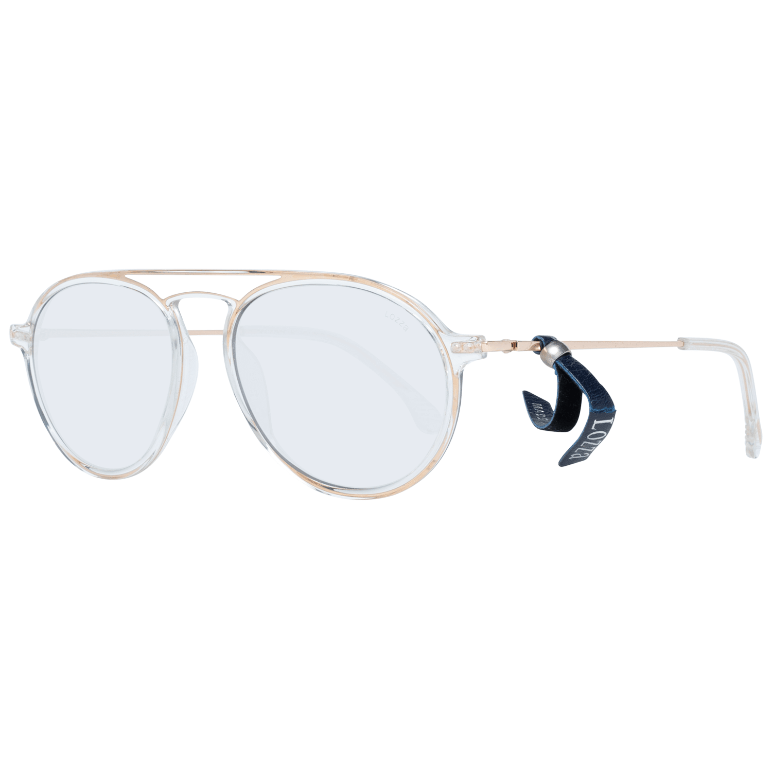 Lozza Gold Metal & Plastic  Sunglasses