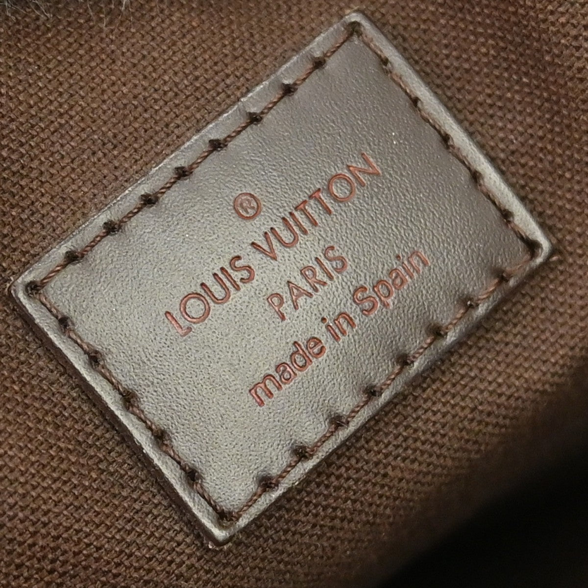 Louis Vuitton Brooklyn Damier Ebene Brown Canvas Shoulder Bag Bag (Pre-Owned)
