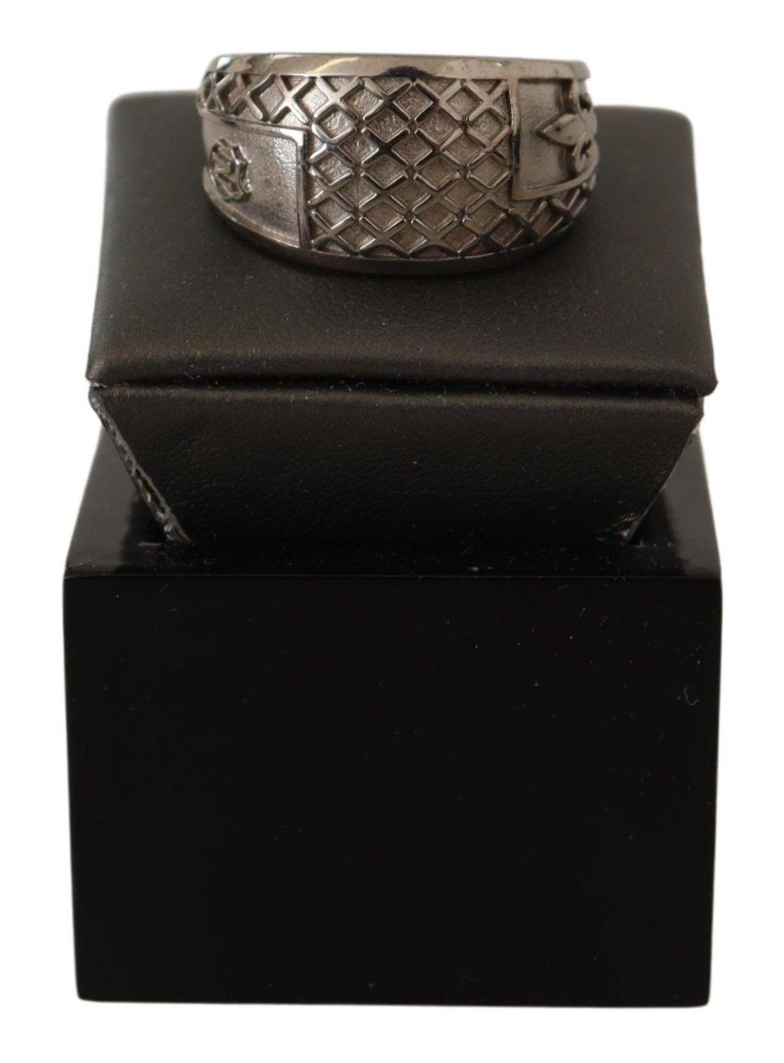 Nialaya Exquisite Silver Mens Statement Men's Ring