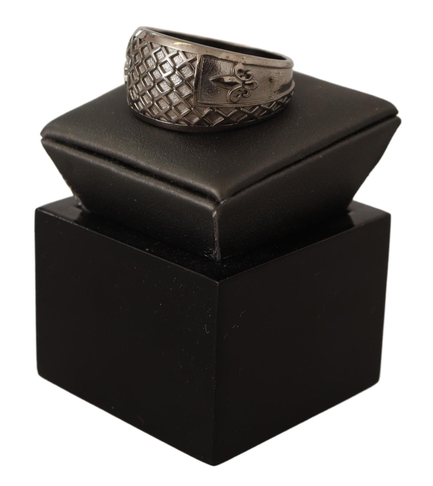 Nialaya Exquisite Silver Mens Statement Men's Ring
