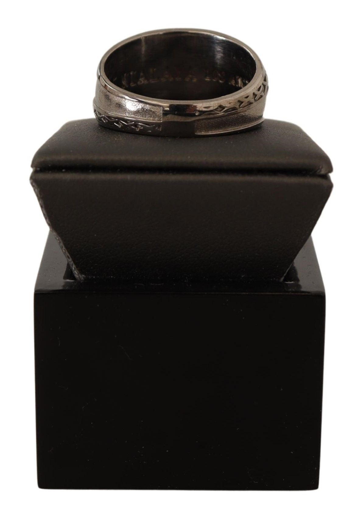 Nialaya Exquisite Silver Mens Statement Men's Ring