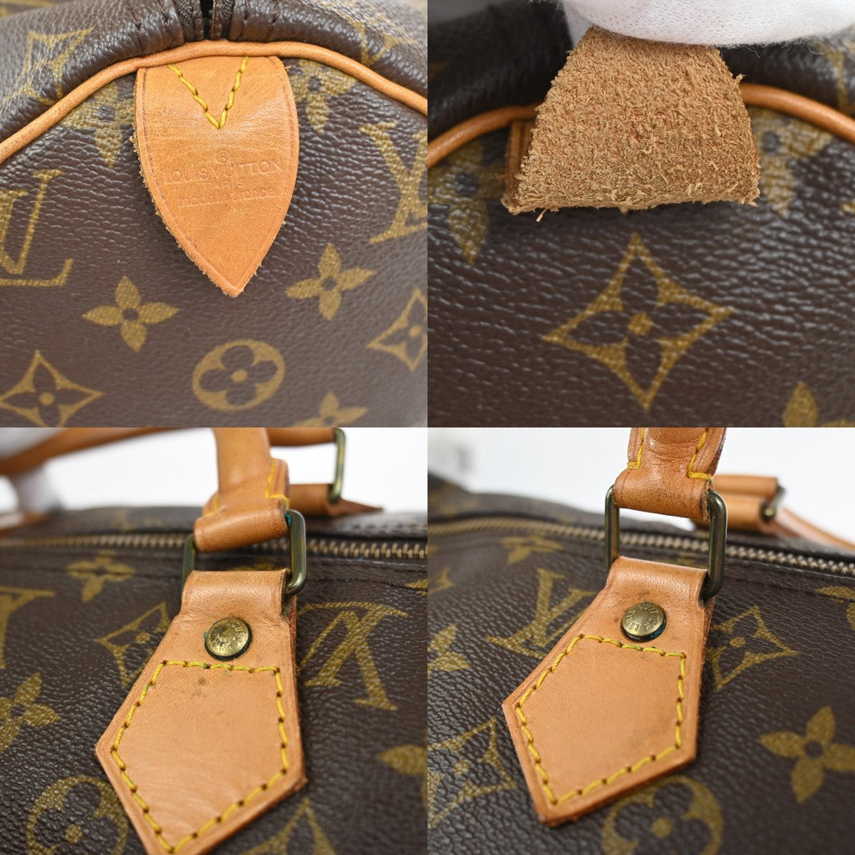 Louis Vuitton Speedy Monogram Canvas Brown Canvas Handbag (Pre-Owned)