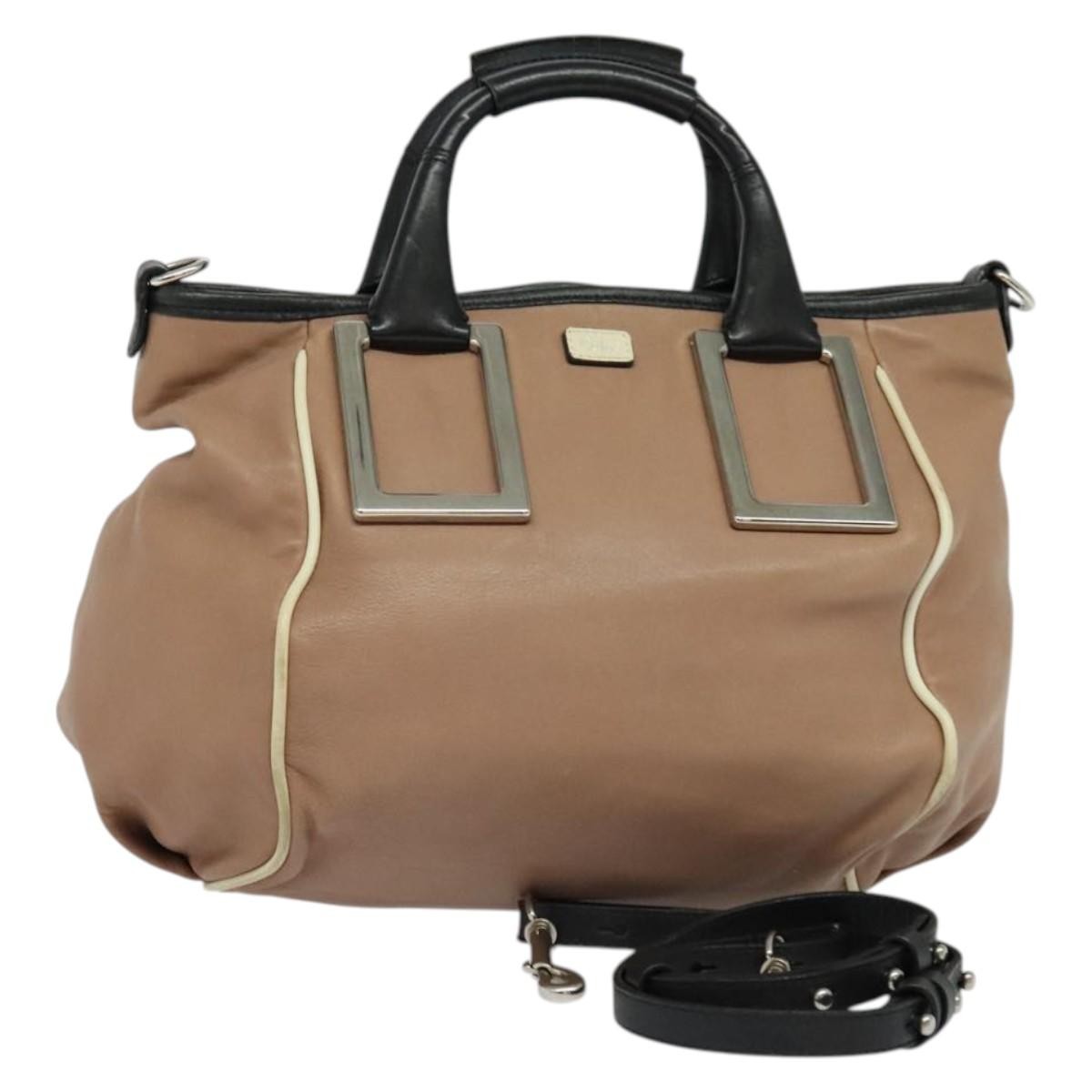 Chloe Ethel Leather Pink Leather Handbag (Pre-Owned)