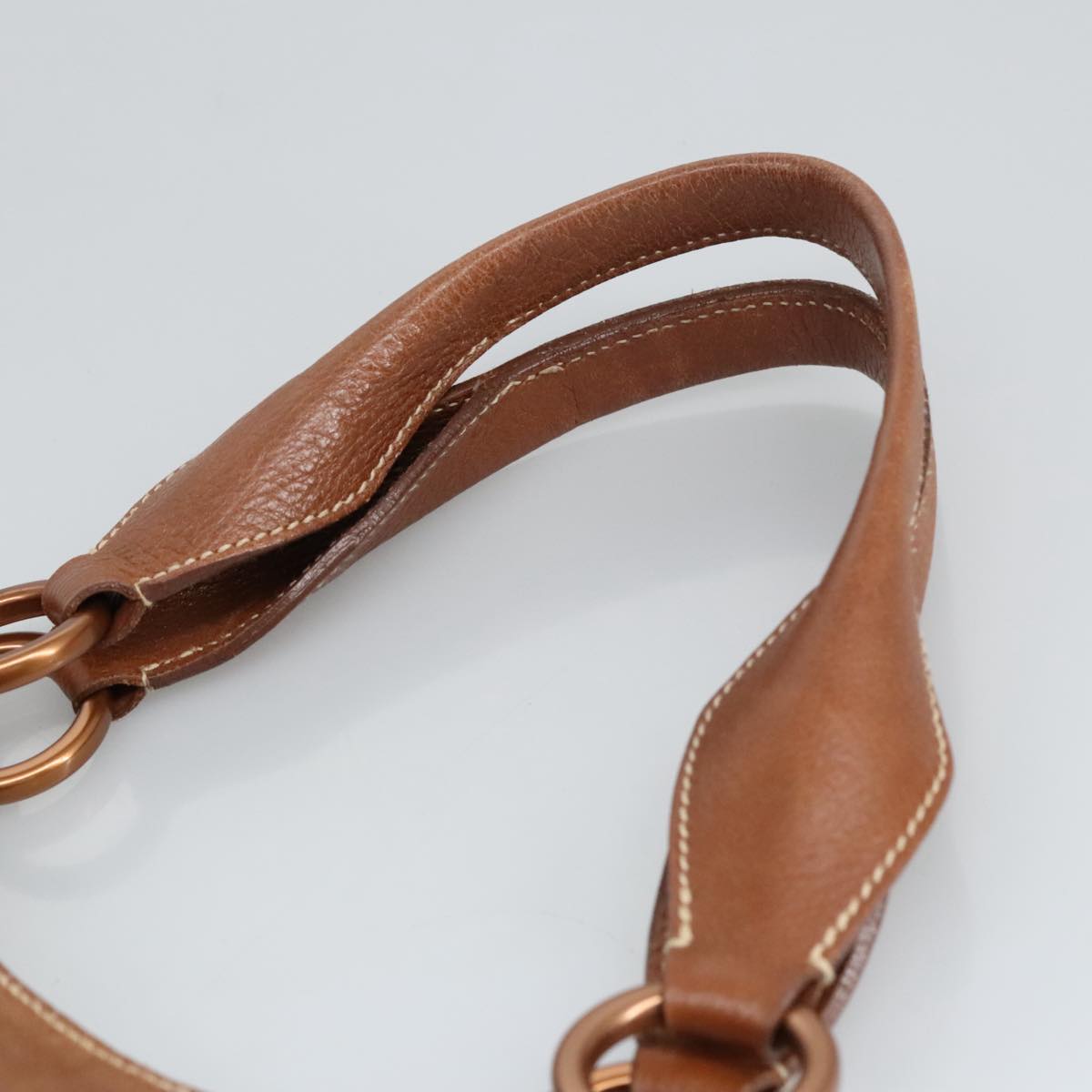 Cartier Must De Cartier Brown Leather Handbag (Pre-Owned)