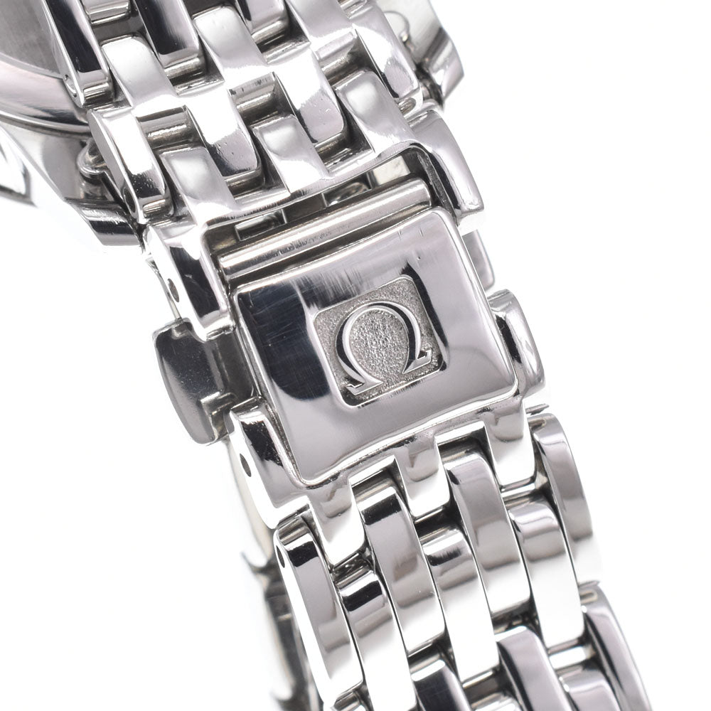 Omega De Ville Prestige Quartz Stainless Steel With Diamond Watch (Pre-Owned)