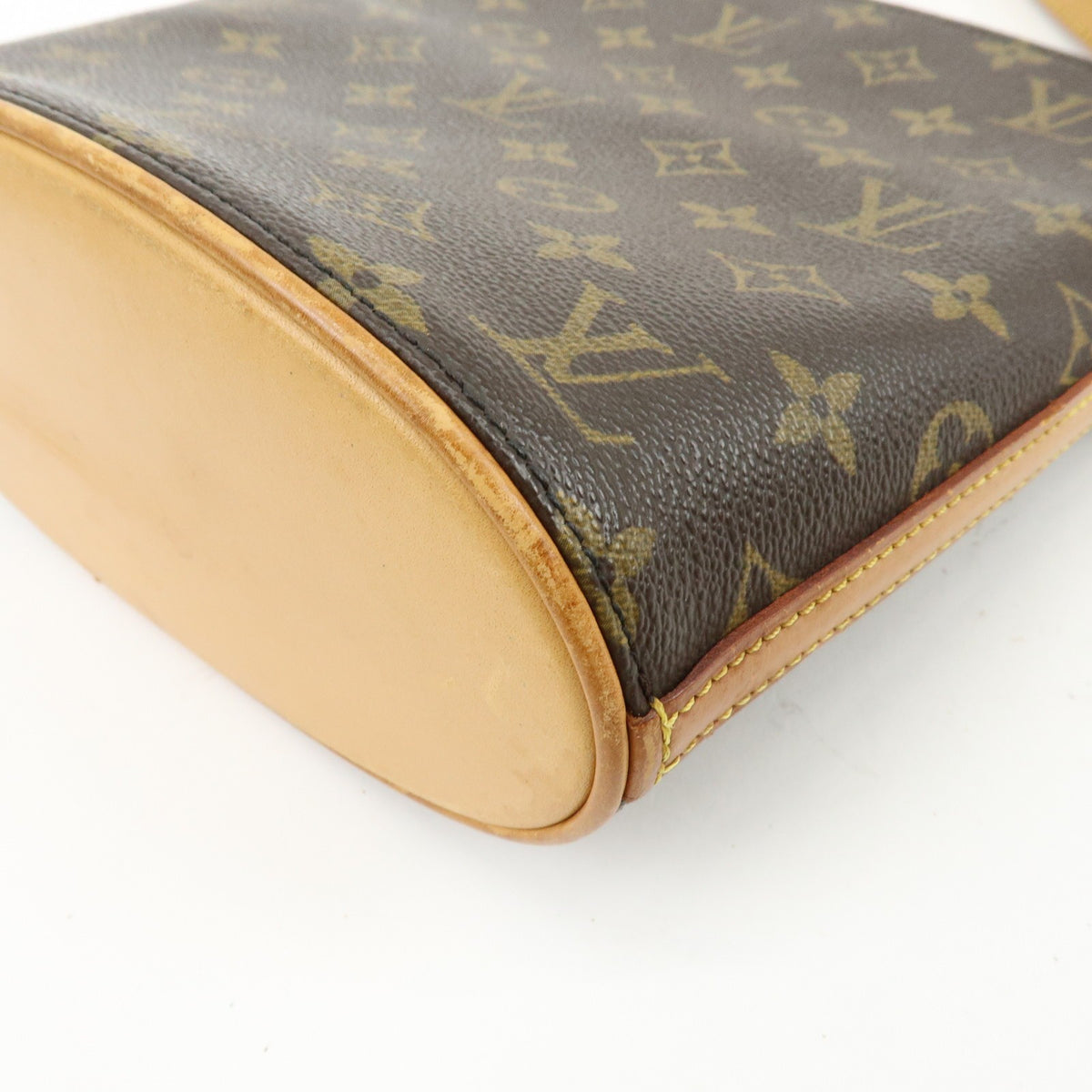 Louis Vuitton Drouot Monogram Canvas Brown Canvas Shoulder Bag Bag (Pre-Owned)