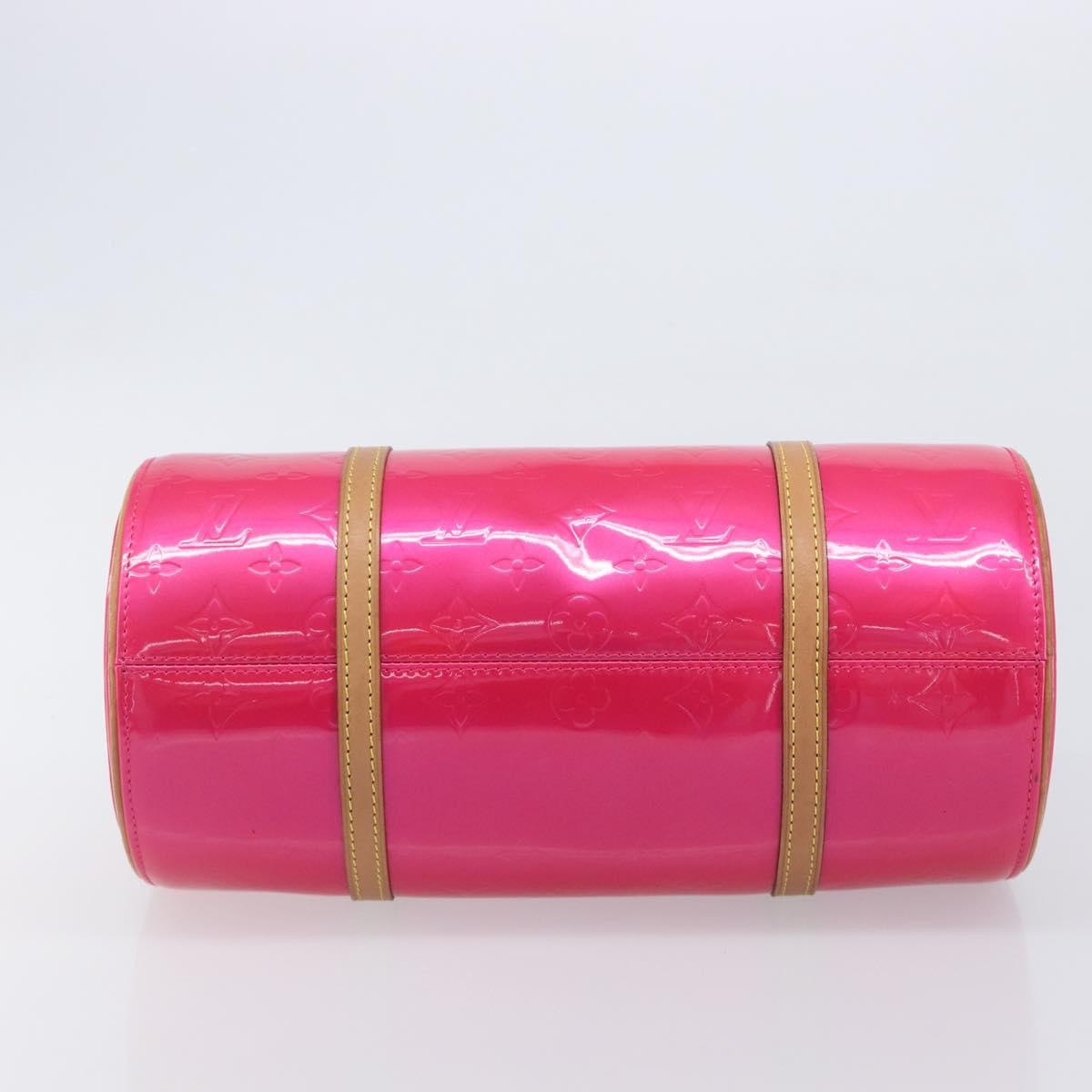 Louis Vuitton Bedford Monogram Vernis Pink Patent_Leather Handbag (Pre-Owned)