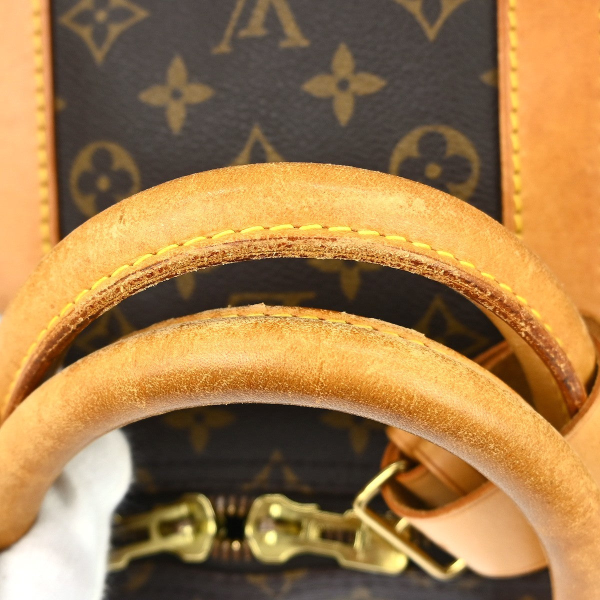 Louis Vuitton Keepall Monogram Canvas Brown Canvas Travel Bag Bag (Pre-Owned)