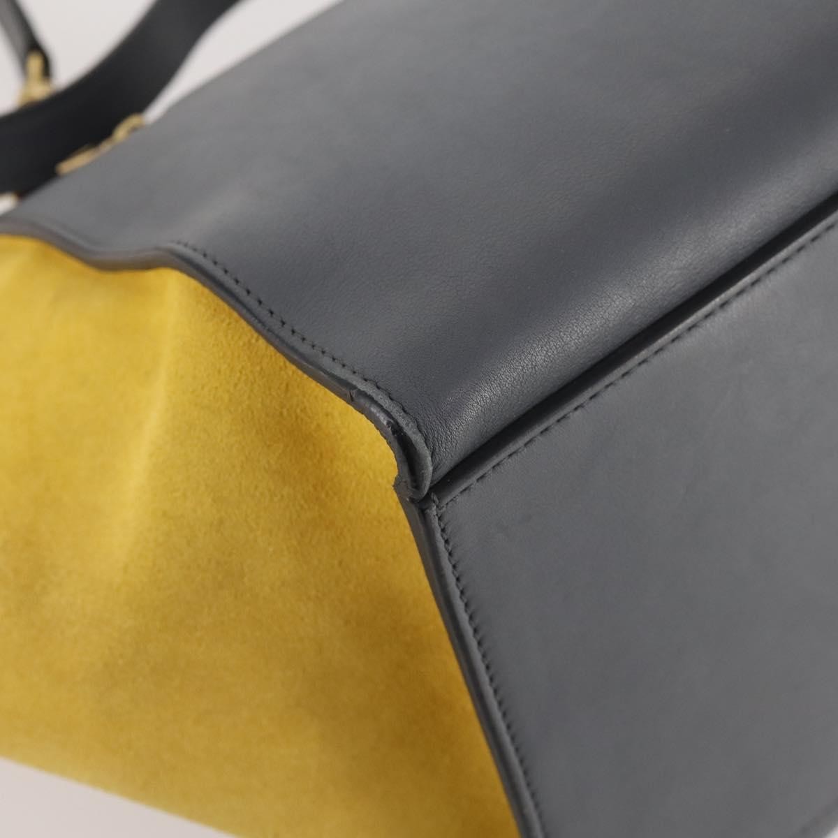 Celine Tricolor Trapeze Leather Multicolour Leather Handbag (Pre-Owned)