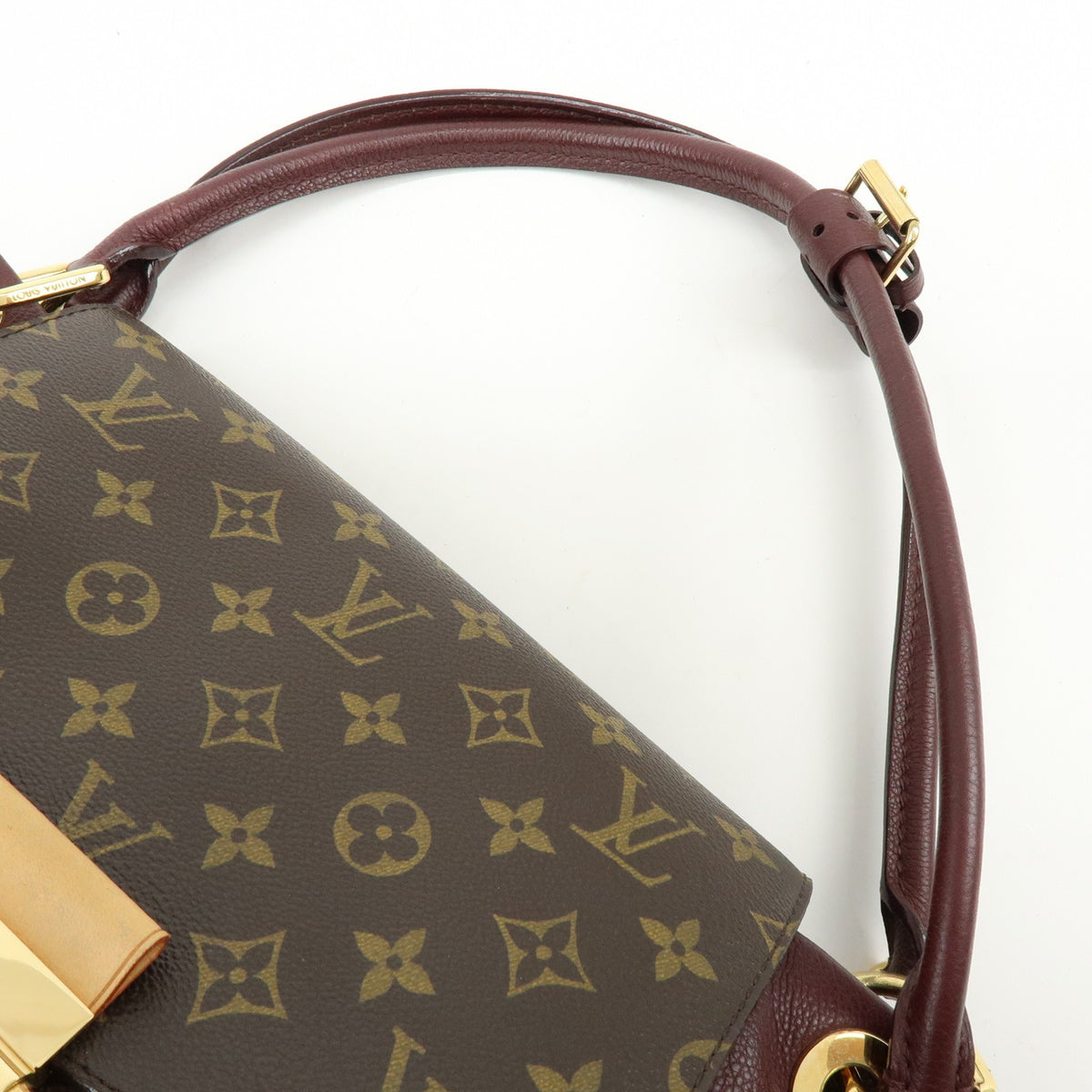 Louis Vuitton Olympe Monogram Canvas Brown Canvas Handbag (Pre-Owned)