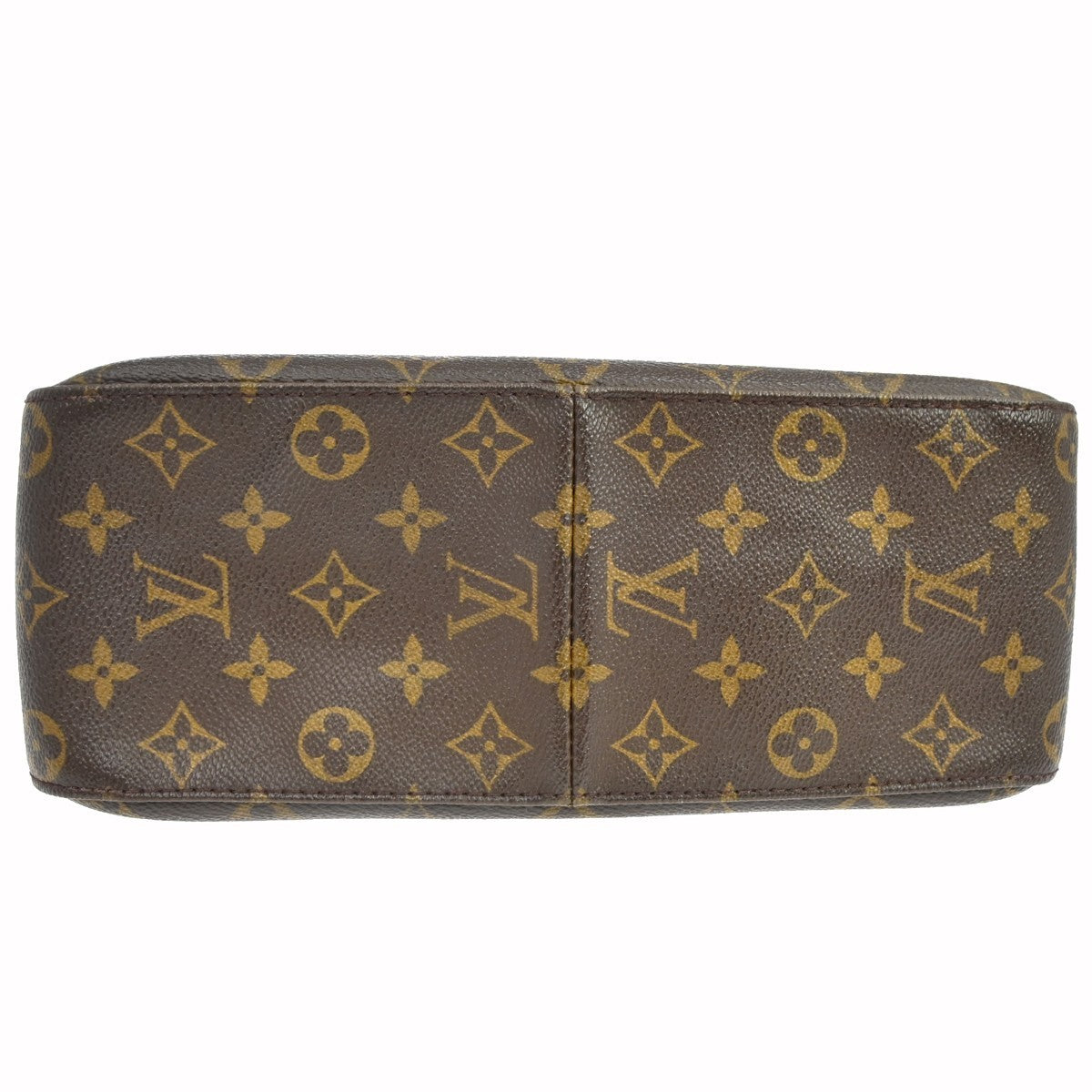 Louis Vuitton Looping Monogram Canvas Brown Canvas Handbag (Pre-Owned)