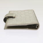 Gucci Gg Pattern Silver Canvas Wallet  (Pre-Owned)