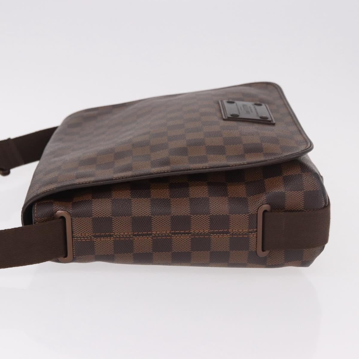 Louis Vuitton Brooklyn Damier Ebene Brown Canvas Shoulder Bag Bag (Pre-Owned)