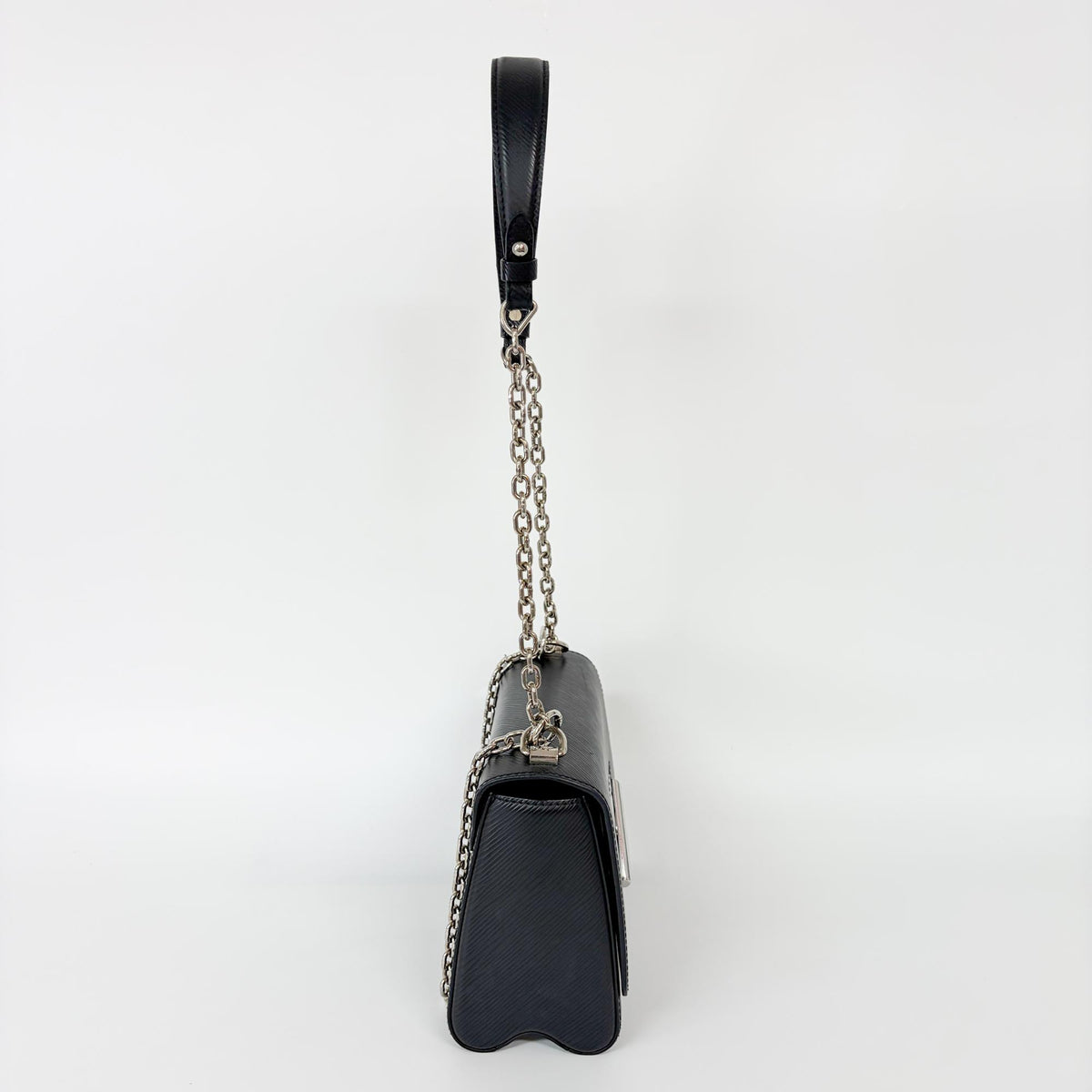 Louis Vuitton Twist Epi Leather Black Leather Handbag (Pre-Owned)