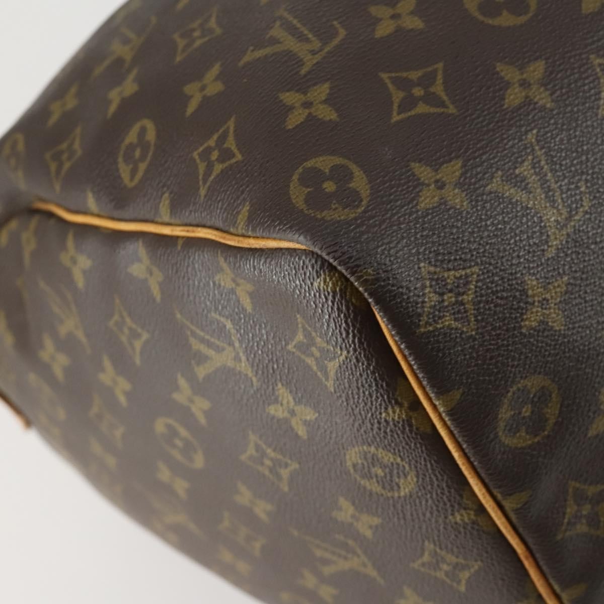 Louis Vuitton Keepall Monogram Canvas Brown Canvas Travel Bag Bag (Pre-Owned)