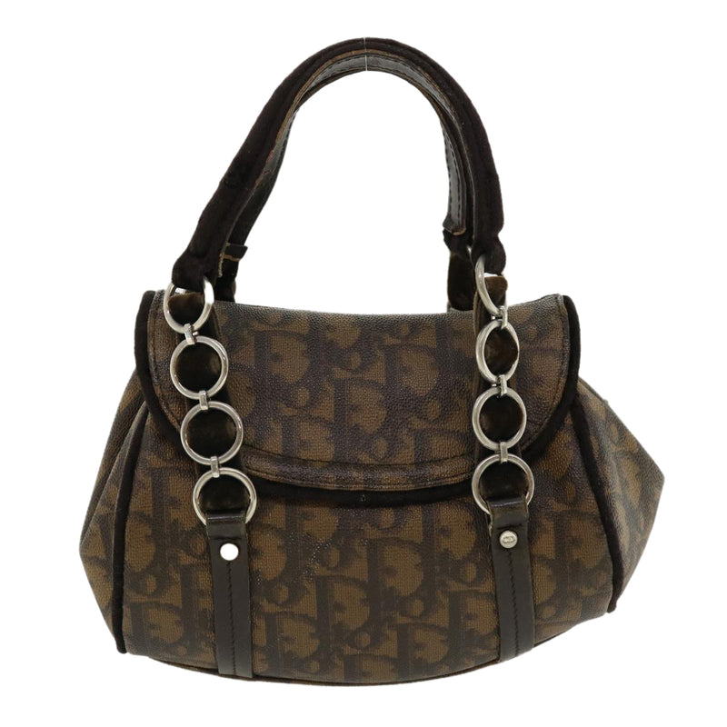 Dior Brown Canvas Handbag (Pre-Owned)