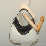 Gucci Hysteria White Canvas Shoulder Bag (Pre-Owned)