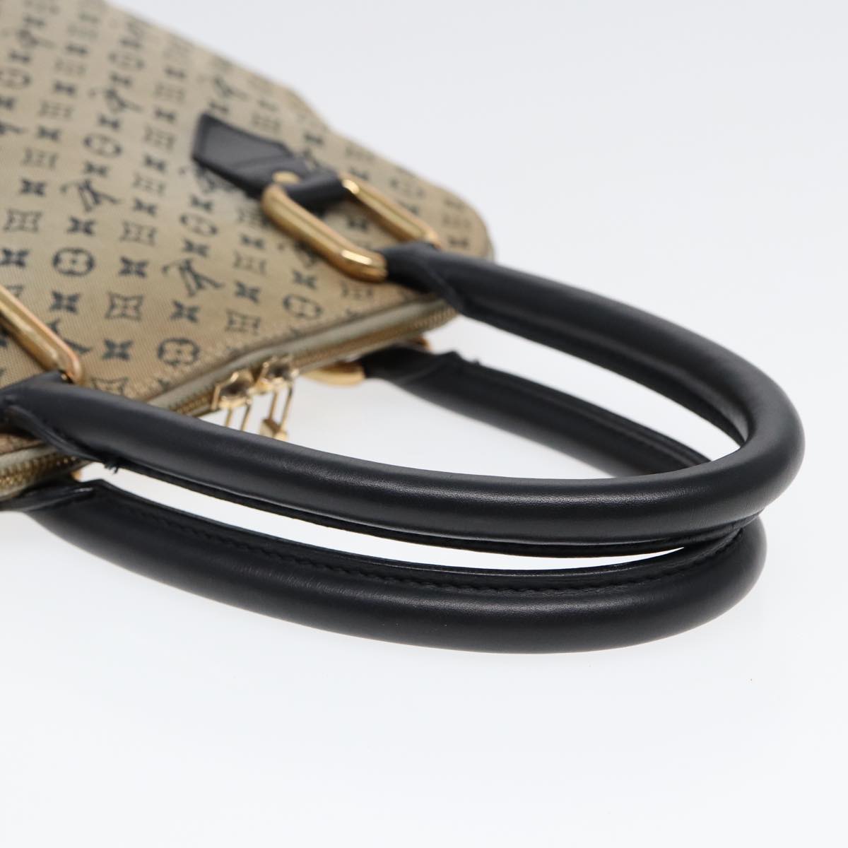 Louis Vuitton Alma Blue Canvas Handbag (Pre-Owned)