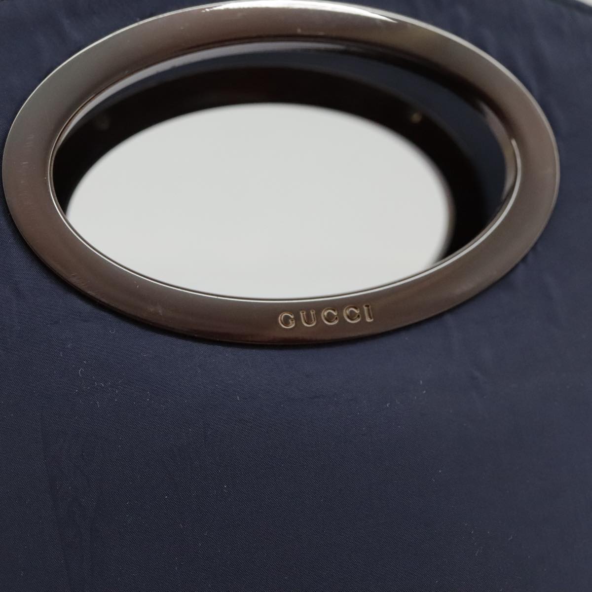 Gucci Brick Lane Tote Diamante Canvas Blue Canvas Crossbody Bag Bag (Pre-Owned)