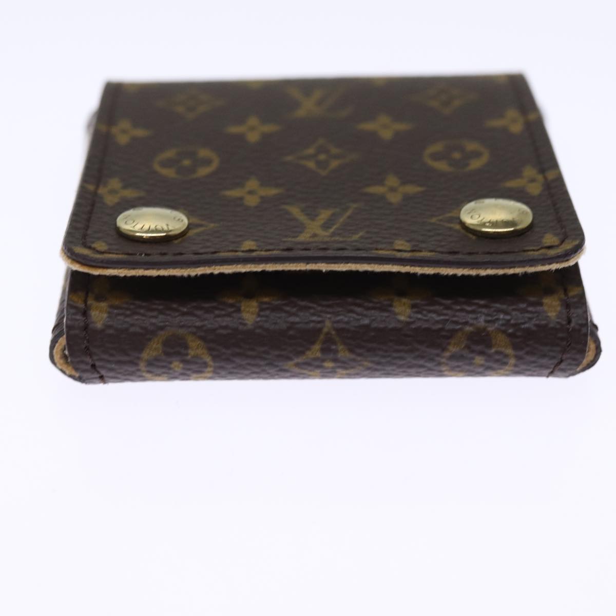 Louis Vuitton Jewelry Case Brown Canvas Jewelleryset Jewelry (Pre-Owned)