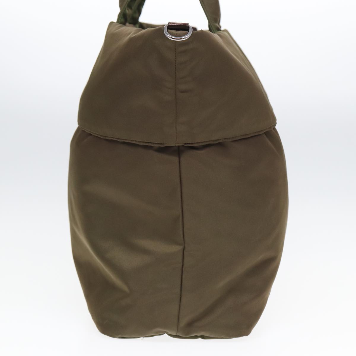 Prada Tessuto Khaki Synthetic Tote Bag (Pre-Owned)