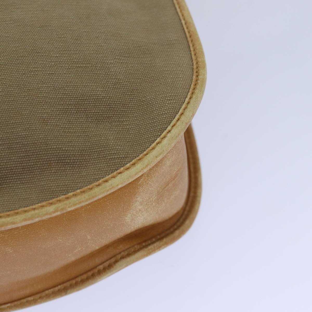 Gucci Beige Canvas Handbag (Pre-Owned)