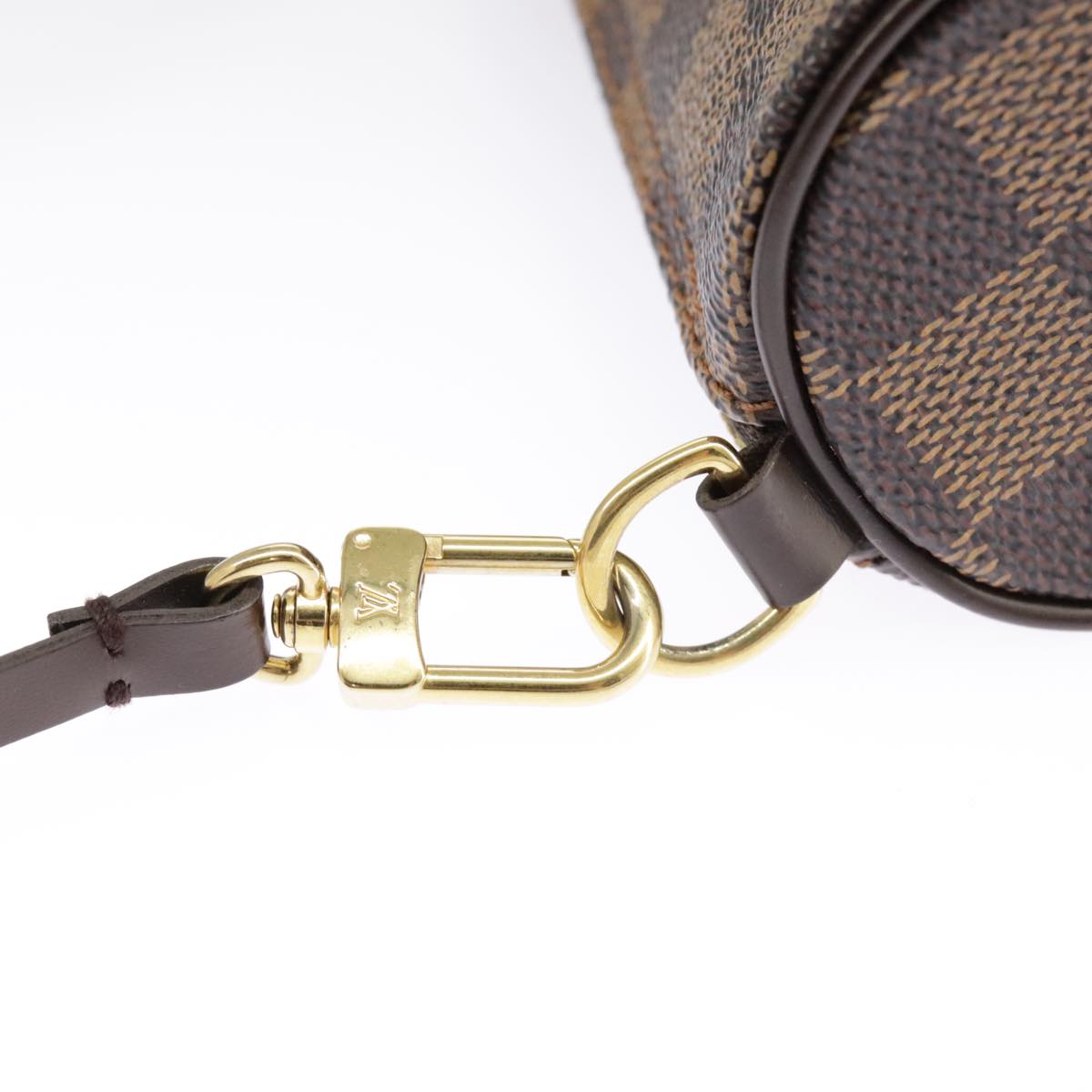 Louis Vuitton Papillon Brown Canvas Clutch Bag (Pre-Owned)