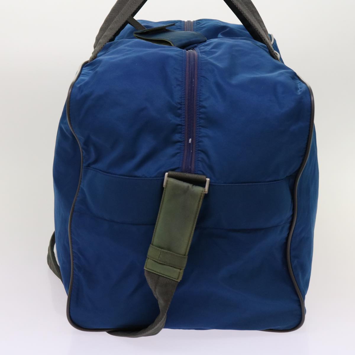 Prada Tessuto Blue Synthetic Travel Bag (Pre-Owned)