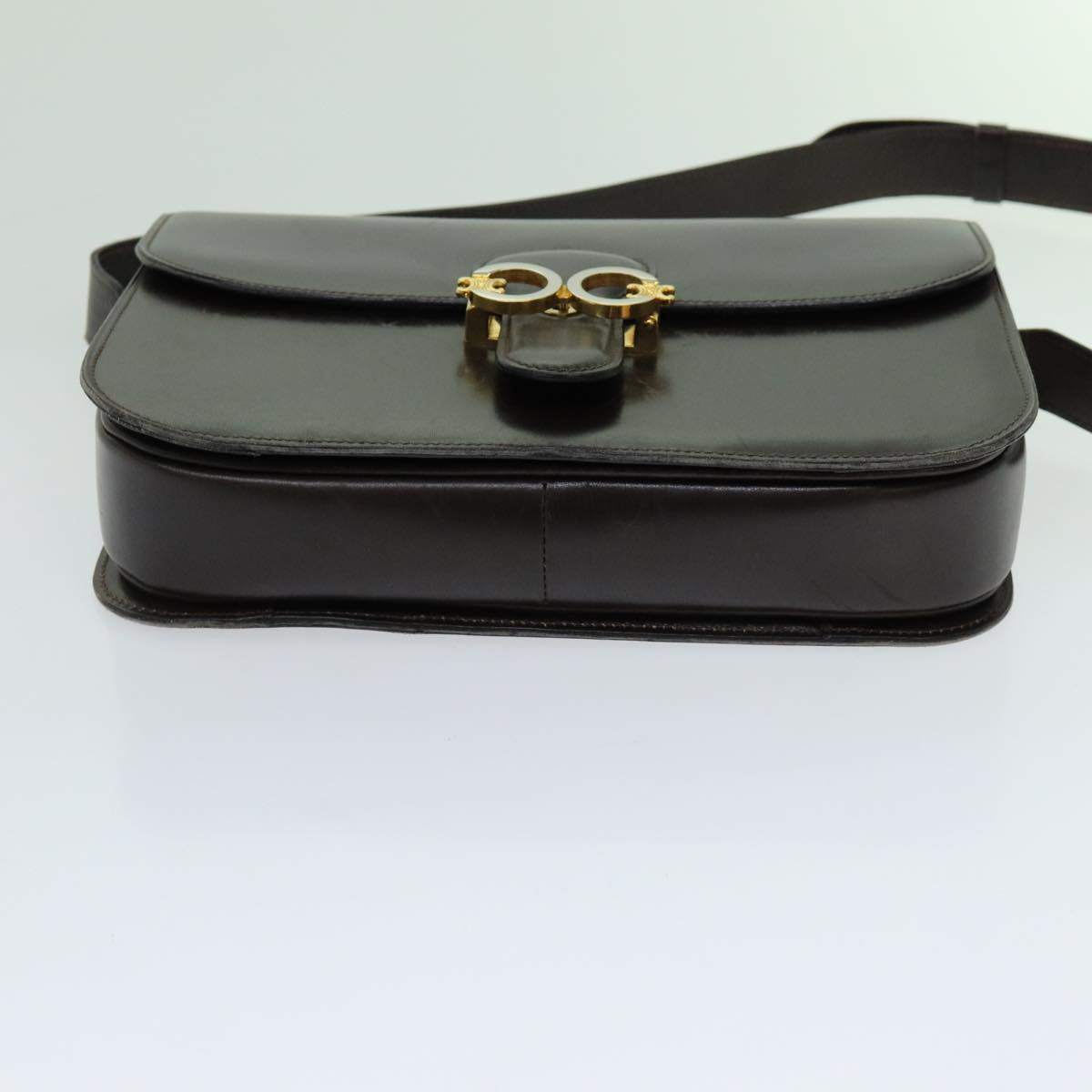 Céline Brown Leather Shoulder Bag (Pre-Owned)