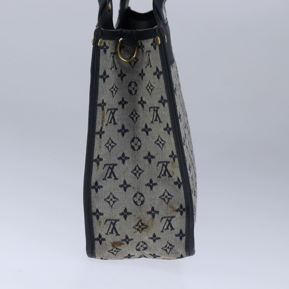Louis Vuitton Catherine Navy Canvas Handbag (Pre-Owned)
