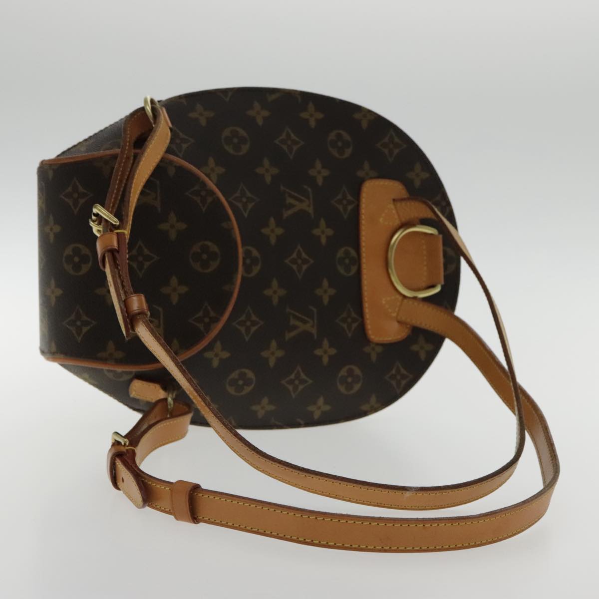 Louis Vuitton Ellipse Brown Canvas Backpack Bag (Pre-Owned)